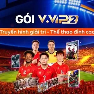 Gói V.VIP 2 Gói xem truyền hình, giải trí, thể thao đa phương tiện
