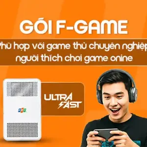Internet F-Game Gói cước Internet FPT cho game thủ