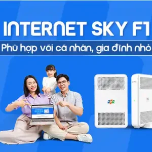 Internet Sky F1 Gói cước Internet FPT cá nhân, gia đình