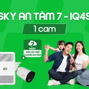 Sky An Tâm 7 - IQ4S (1 cam) Combo Internet Camera thông minh