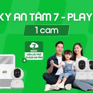 Sky An Tâm 7 - Play4 (1 cam) Combo Internet Camera thông minh