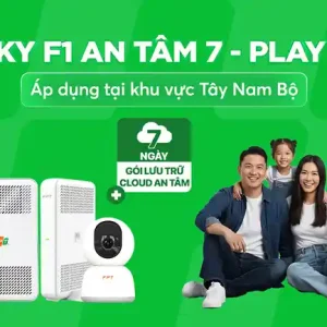 Sky F1 An Tâm 7 - Play 4 Combo Internet Camera thông minh