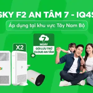 Sky F2 An Tâm 7 - IQ4S Combo Internet Camera thông minh